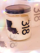 Load image into Gallery viewer, "The Boot Cinnamon Vanilla" Scented Soy Hand poured Candle Area Code 318
