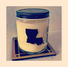 Load image into Gallery viewer, "The Boot Cinnamon Vanilla" Scented Soy Hand poured Candle Area Code 318