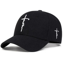 Load image into Gallery viewer, Faith Cross Embroidered Christian Baseball Cap,Adjustable
