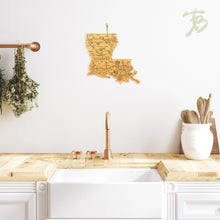 Load image into Gallery viewer, Destination Louisiana Cutting Board with Engraved Artwork
