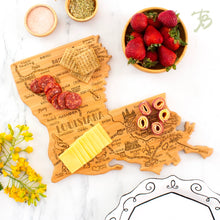Load image into Gallery viewer, Destination Louisiana Cutting Board with Engraved Artwork

